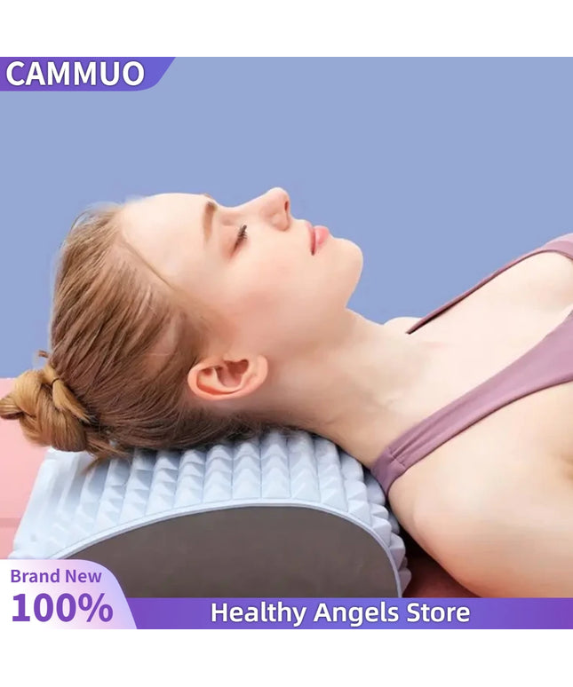 Chronic Back Pain Treatment: Stretcher Pillow for Lumbar Support and Neck Relief