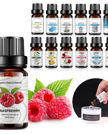 10ml Essential Oil - Natural Fruit Flavoring Oil for Diffusers