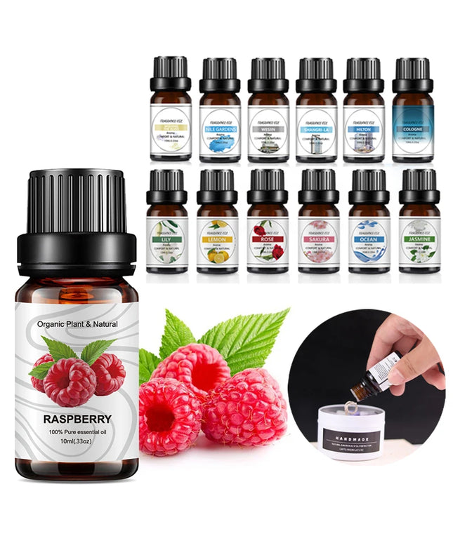10ml Essential Oil - Natural Fruit Flavoring Oil for Diffusers