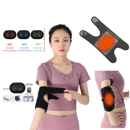 USB Heated Elbow Wrap Pad