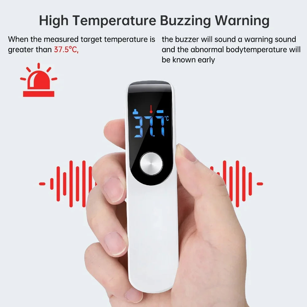 LCD Infrared Fever Thermometer: Non-Contact Body Temperature Measurement for All Ages