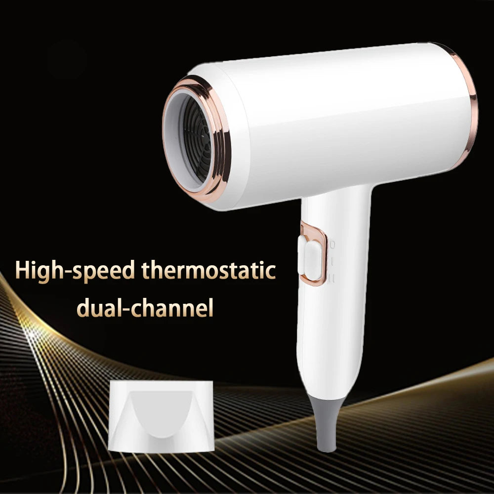 High-Power Hair Dryer: F33 T821 Salon Tool with 2000-2400W, Anion Function, and Unfoldable Handle