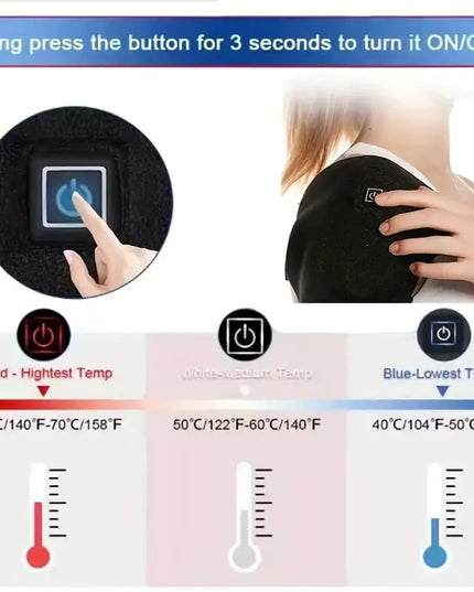 USB Electric Heated Shoulder Pad