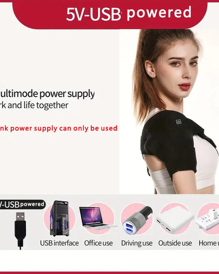 USB Electric Heated Shoulder Pad