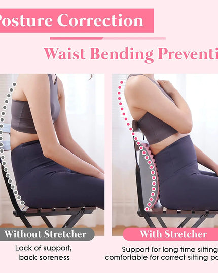 Chronic Back Pain Treatment: Stretcher Pillow for Lumbar Support and Neck Relief