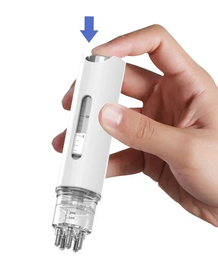 Scalp Care Liquid Comb: Portable Massage Applicator for Hair Nourishment and Relaxation