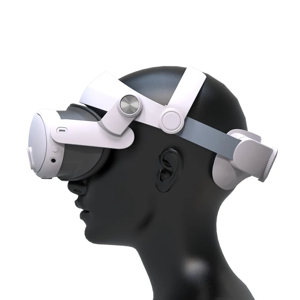 Replaceable Adjustable Head Strap for Meta Quest 3: Improve Comfort for VR Experiences