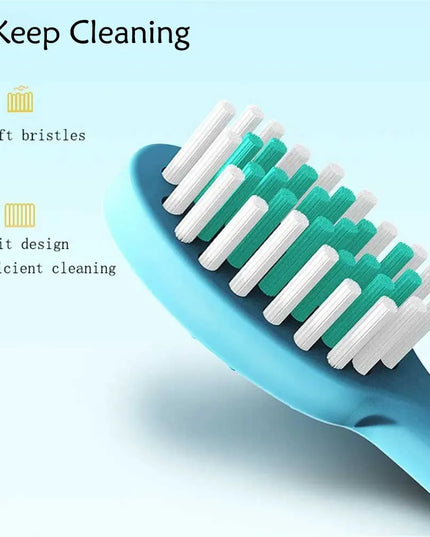 Kids Sonic Electric Toothbrush: Cartoon Design with Ultrasonic Cleaning and IPX7 Waterproofing