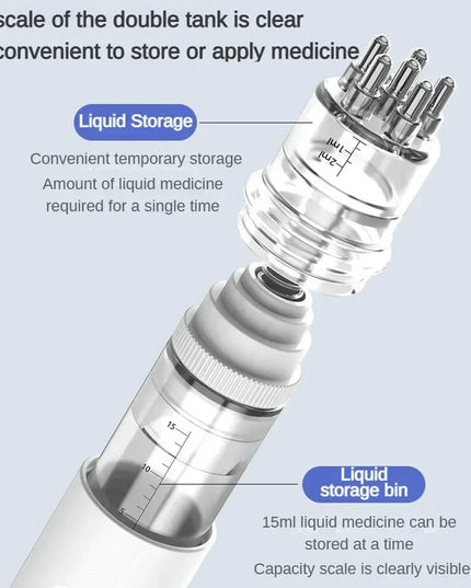 Scalp Care Liquid Comb: Portable Massage Applicator for Hair Nourishment and Relaxation