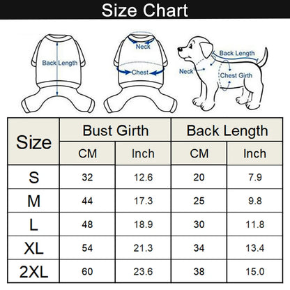 Reflective Raincoat for Dogs: Waterproof Overalls for Small and Medium Pets