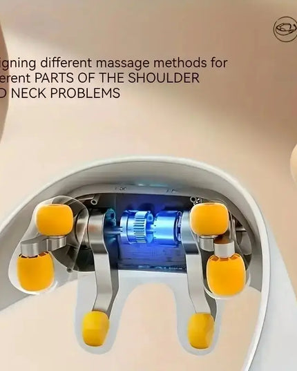 Multi-Functional U-Shaped Kneading Massage Cape: Cervical Spine and Shoulder Massager