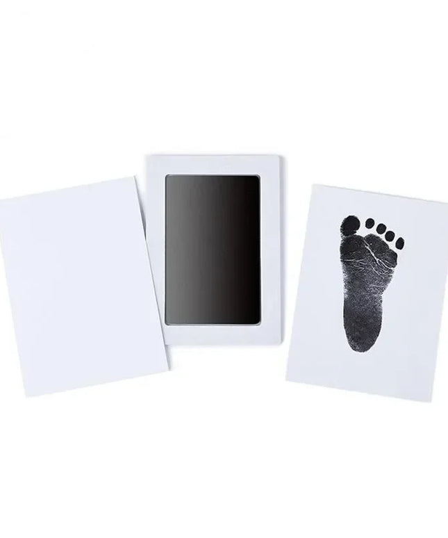 Newborn Baby DIY Hand And Footprint Kit Ink Pads Photo Frame Handprint Toddlers Souvenir Accessories Safe Clean Baby Shower Gift