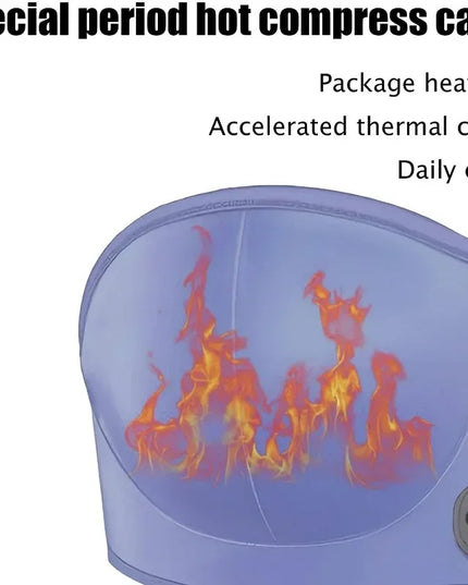 Electric Breast Massager: Wireless Bra for Enhancement and Hot Compress