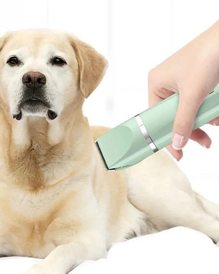 4-in-1 Electric Dog Clippers: Cordless Grooming Trimmer for Low Noise Pet Care