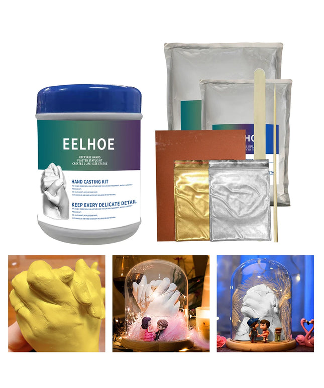 DIY Hand Casting Kit: Create Memorable Plaster Statues for Special Occasions