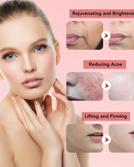 Multifunctional EMS Microcurrent Face Lifting & LED Skin Rejuvenation Massager