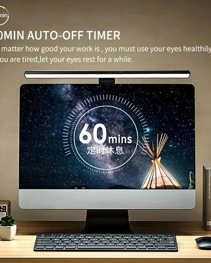 33cm/50cm LED Monitor Light Bar: Adjustable Screen Light for Reading and Work