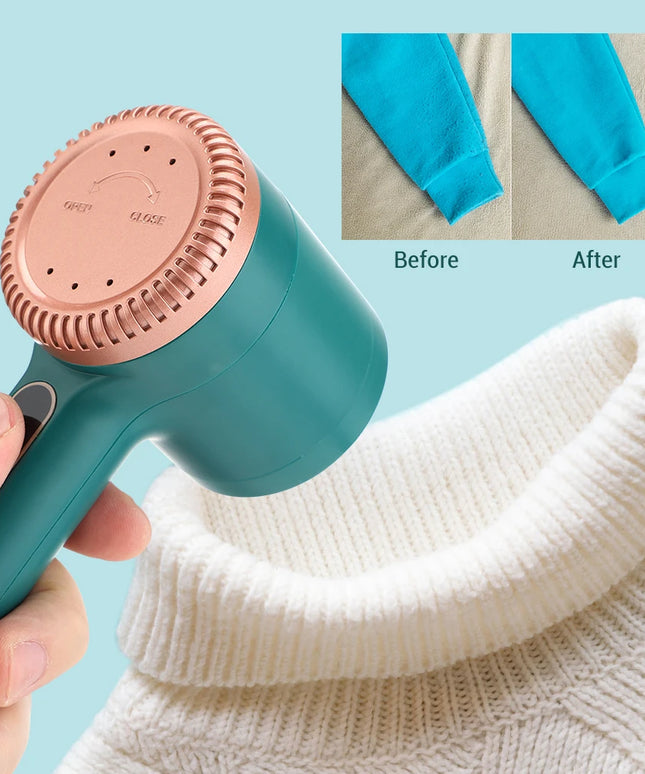 Three Levels Household Hair Ball Trimmer Portable Electric Lint Remover Hairball Clothes Fizz Fluffs Removal USB Charging