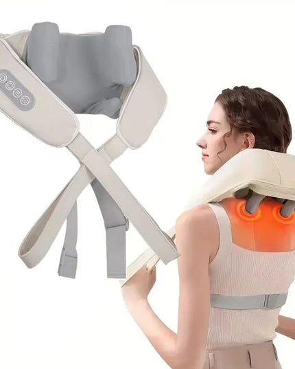 Multi-Functional U-Shaped Kneading Massage Cape: Cervical Spine and Shoulder Massager