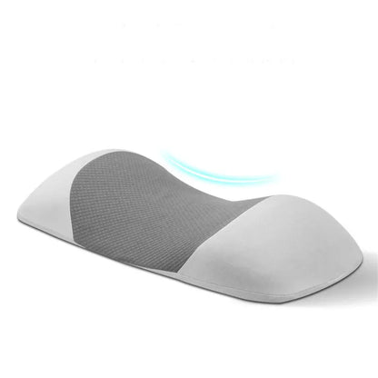 Slow Rebound Memory Foam Lumbar Support Pillow: Orthopedic Cushion for Back and Spine Relief