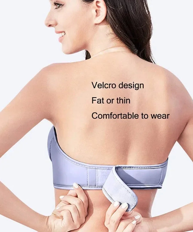 Electric Breast Massager: Wireless Bra for Enhancement and Hot Compress