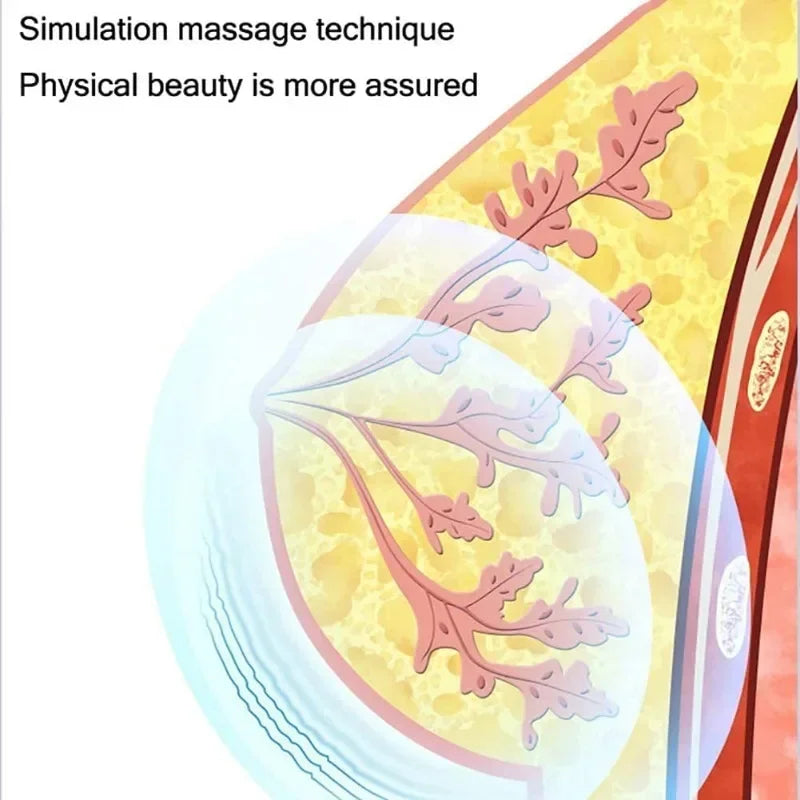 Electric Breast Massager: Wireless Bra for Enhancement and Hot Compress