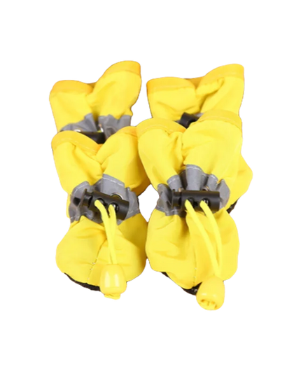 Waterproof Pet Dog/ Cat Shoes (4pcs): Non-Slip Rain Boots for Small Dogs and Cats