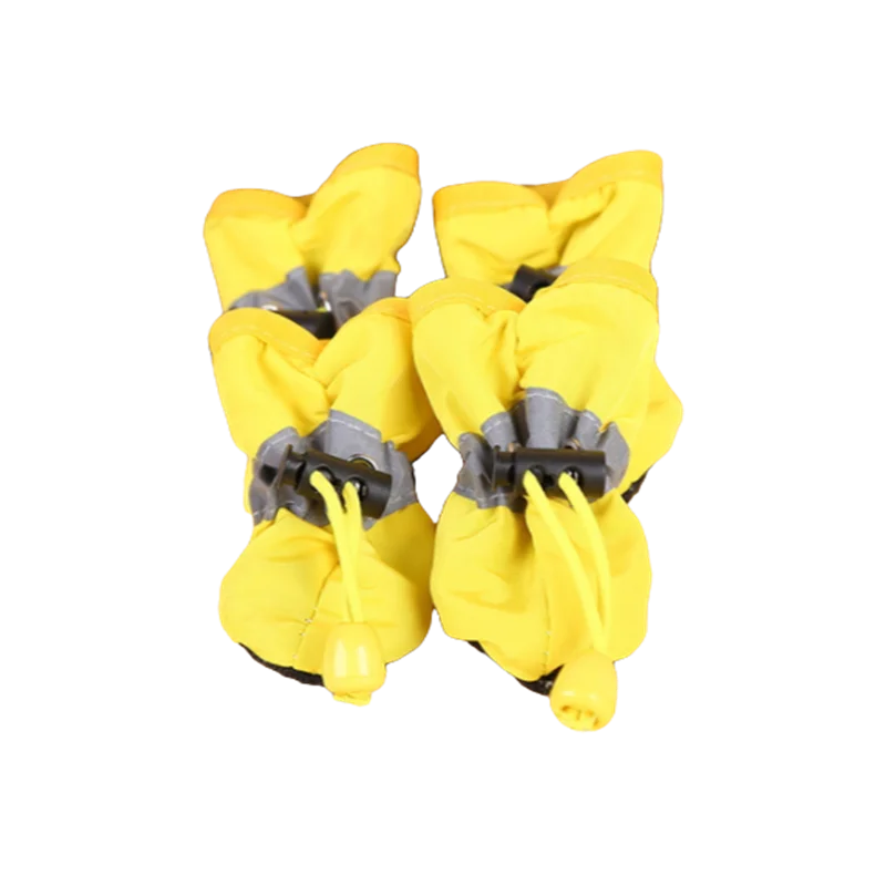 Waterproof Pet Dog/ Cat Shoes (4pcs): Non-Slip Rain Boots for Small Dogs and Cats