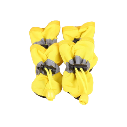 Waterproof Pet Dog/ Cat Shoes (4pcs): Non-Slip Rain Boots for Small Dogs and Cats