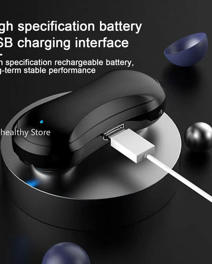 Smart Anti-Snoring Device: Portable USB Noise Reduction Muscle Stimulator for Better Sleep