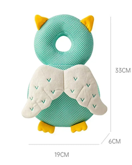 Toddler Head Protector Cushion: Cartoon Angel Bee Safety Pad for 1-3 Year Olds