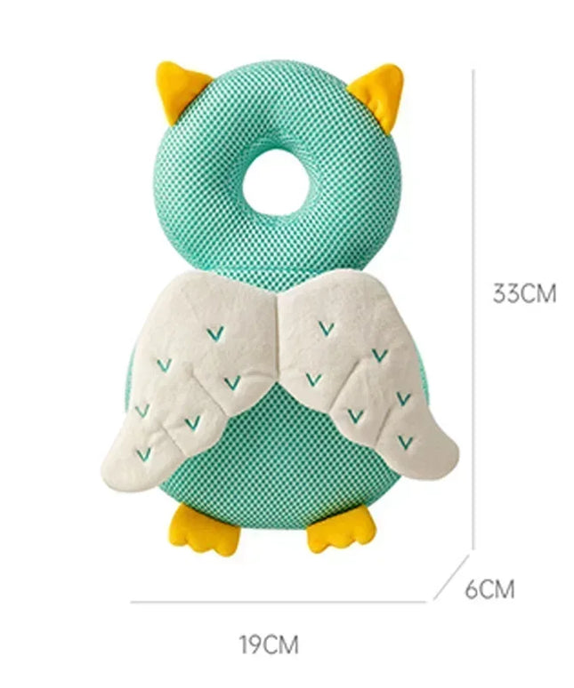 Toddler Head Protector Cushion: Cartoon Angel Bee Safety Pad for 1-3 Year Olds