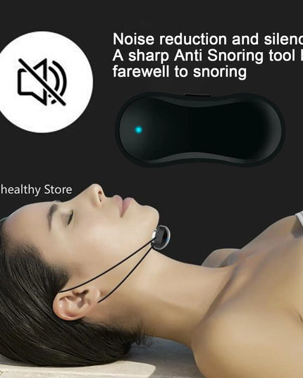 Smart Anti-Snoring Device: Portable USB Noise Reduction Muscle Stimulator for Better Sleep