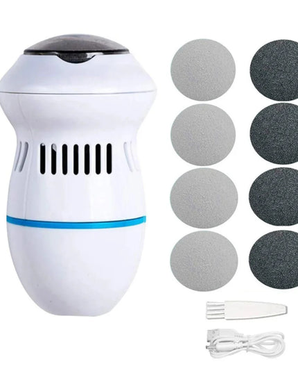 Rechargeable Electric Foot File: Professional Skin Trimmer for Pedicure and Foot Care
