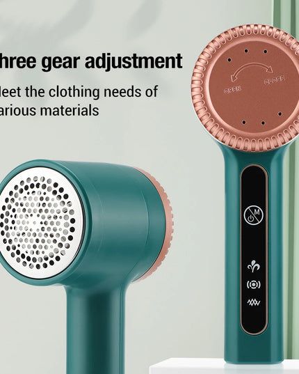 Three Levels Household Hair Ball Trimmer Portable Electric Lint Remover Hairball Clothes Fizz Fluffs Removal USB Charging
