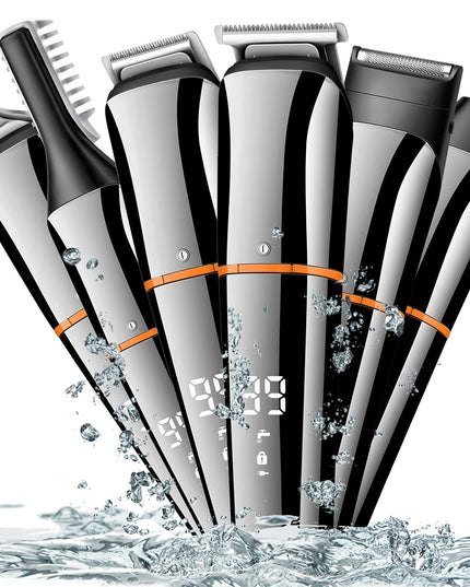 Multi hair trimmer men facial,beard,body grooming kits electric hair clipper nose ear trimer rechargeable