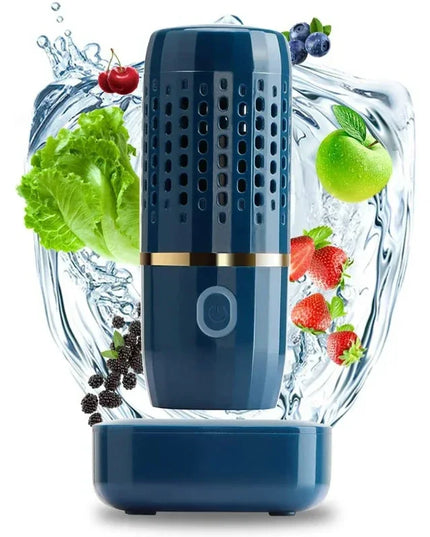 Portable Ultrasonic Fruit and Vegetable Washing Machine: Wireless Food Cleaner for Outdoor Use