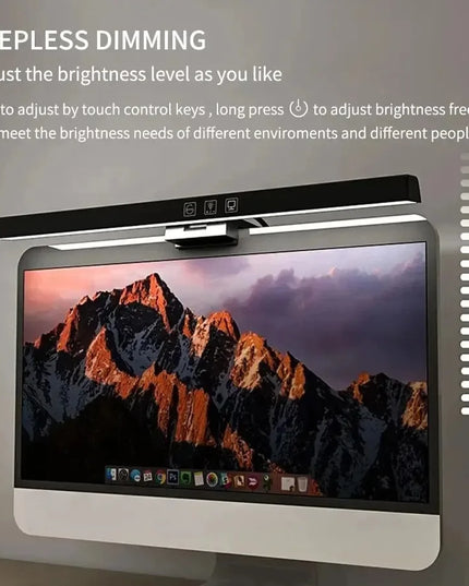 33cm/50cm LED Monitor Light Bar: Adjustable Screen Light for Reading and Work