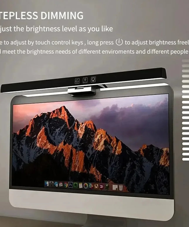 33cm/50cm LED Monitor Light Bar: Adjustable Screen Light for Reading and Work