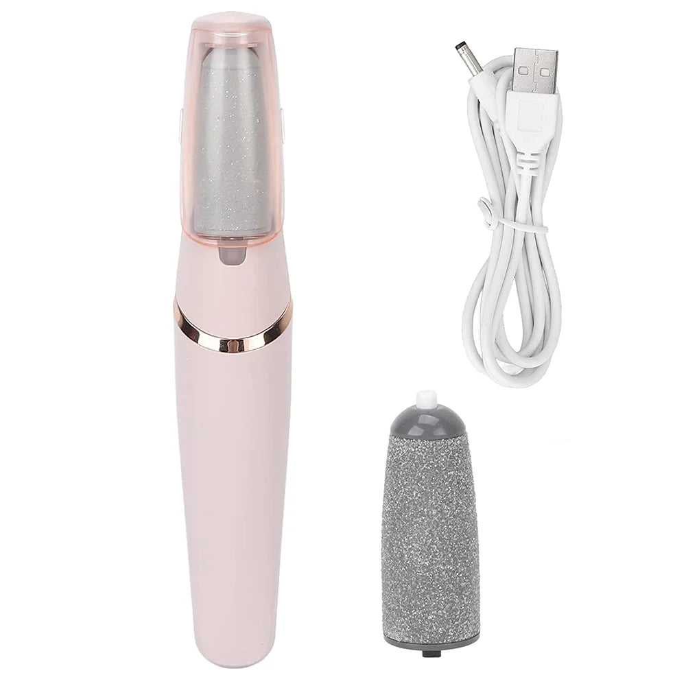 Rechargeable Foot File: Electric Pedicure Tool for Dead Skin and Callus Removal