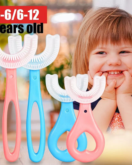 U-Shaped Children's Toothbrush