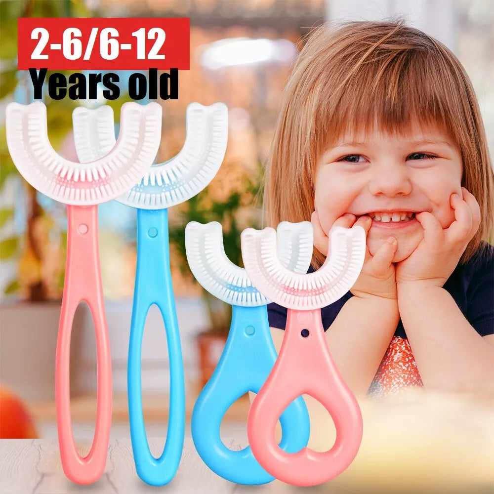 U-Shaped Children's Toothbrush