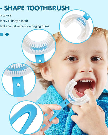 U-Shaped Children's Toothbrush