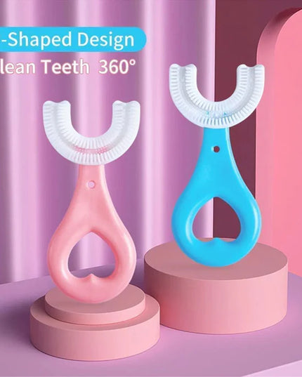 U-Shaped Children's Toothbrush