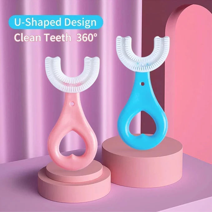 U-Shaped Children's Toothbrush