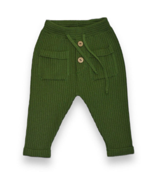 Buttery Soft Knit Pants Green