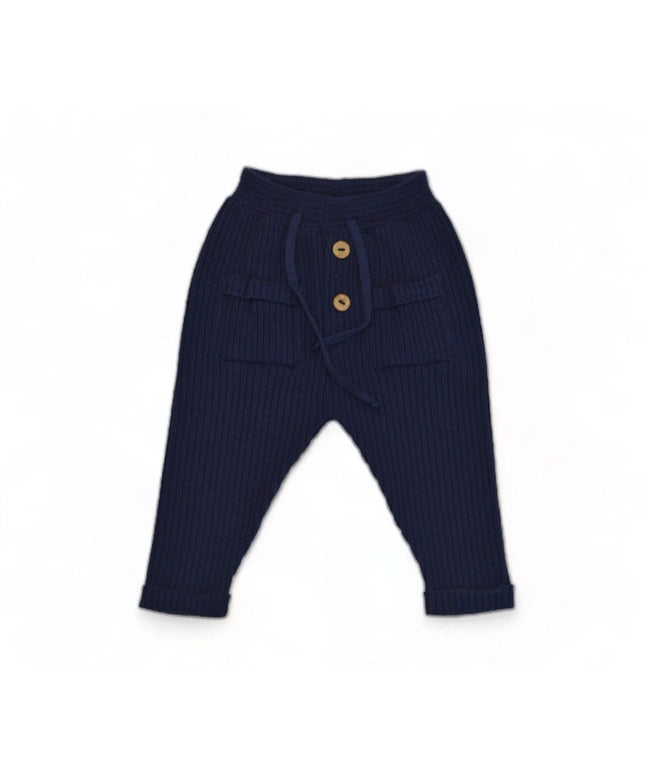Buttery Soft Knit Pants Navy